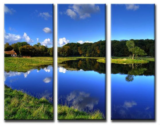 Photo to Canvas Styles, 3 PANEL TRIPTYCH